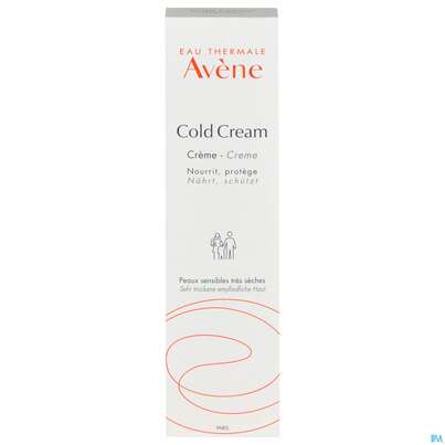 Sie sehen eine Packung Avène Cold Cream Creme 100ml, Produktbild: 01 Avène Cold Cream Creme 100ml, A-Nr.: 4763539 - 01