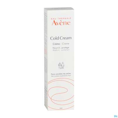 Sie sehen eine Packung Avène Cold Cream Creme 100ml, Produktbild: 08 Avène Cold Cream Creme 100ml, A-Nr.: 4763539 - 08