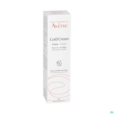 Sie sehen eine Packung Avène Cold Cream Creme 100ml, Produktbild: 12 Avène Cold Cream Creme 100ml, A-Nr.: 4763539 - 12