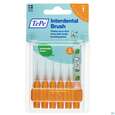 Sie sehen eine Packung Tepe Interdentalbuersten 0,45mm Orange 6st, Produktbild: 01 Tepe Interdentalbuersten 0,45mm Orange 6st, A-Nr.: 3698490 - 01