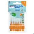 Sie sehen eine Packung Tepe Interdentalbuersten 0,45mm Orange 6st, Produktbild: 02 Tepe Interdentalbuersten 0,45mm Orange 6st, A-Nr.: 3698490 - 02