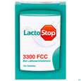 Sie sehen eine Packung Lactostop Tabl 3300 Fcc 100st, Produktbild: 01 Lactostop Tabl 3300 Fcc 100st, A-Nr.: 4050124 - 01