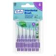 Sie sehen eine Packung Tepe Interdentalbuersten 1,1mm Lila 6st, Produktbild: 02 Tepe Interdentalbuersten 1,1mm Lila 6st, A-Nr.: 3698484 - 02