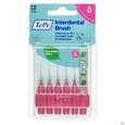 Sie sehen eine Packung Tepe Interdentalbuersten 0,4mm Pink 6st, Produktbild: 03 Tepe Interdentalbuersten 0,4mm Pink 6st, A-Nr.: 3698509 - 03