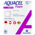 Sie sehen eine Packung Convatec Aquacel Foam (7x7 Cm) 10x10 Cm, Produktbild: 02 Convatec Aquacel Foam (7x7 Cm) 10x10 Cm, A-Nr.: 4039223 - 02