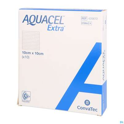 Convatec Aquacel Extra 10x10 Cm, A-Nr.: 3972867 - 02