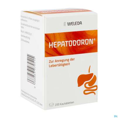 Hepatodoron Kautabl 200st, A-Nr.: 3979510 - 02