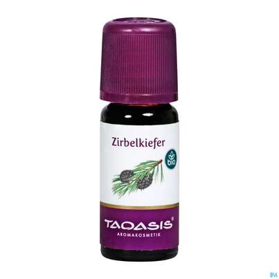 Sie sehen eine Packung Aetherische Oele Taoasis Bio Zirbelkiefer 10ml, Produktbild: 03 Aetherische Oele Taoasis Bio Zirbelkiefer 10ml, A-Nr.: 4158465 - 03