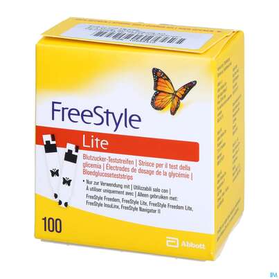 Diagnostika U.zubehoer Freestyle/lite Teststreifen -abbott 100st, A-Nr.: 3601912 - 02