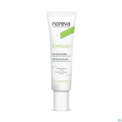 Noreva Exfoliac Getönte Bb-creme Dunkel 40ml, A-Nr.: 3959743 - 01