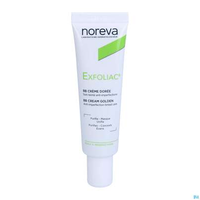 Noreva Exfoliac Getönte Bb-creme Dunkel 40ml, A-Nr.: 3959743 - 08