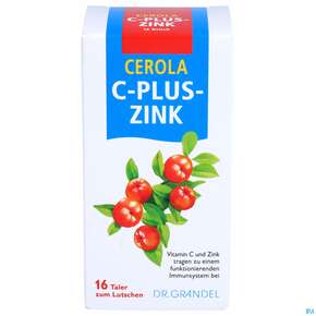 Vitamin C Cerola +zink Taler Dr.grandel Nr.22 16st, A-Nr.: 3061976 - 01