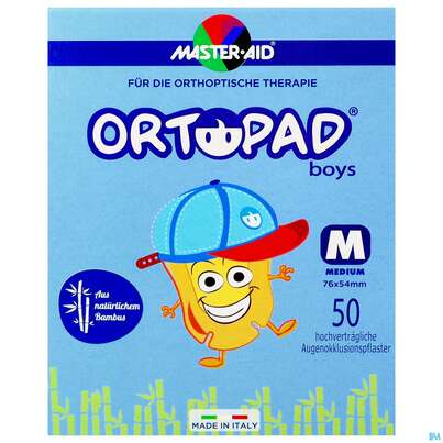 Augenokklusionspflaster Ortopad For Boys Medium 50st, A-Nr.: 3052954 - 01