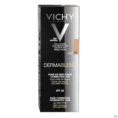 Vichy Dermablend Make-up 45 Gold 30ml, A-Nr.: 3044647 - 04