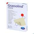 Sie sehen eine Packung Kompressen Grassolind Neutral Salbenkompresse Steril 5x 5cm 10st, Produktbild: 03 Kompressen Grassolind Neutral Salbenkompresse Steril 5x 5cm 10st, A-Nr.: 2368193 - 03