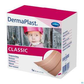 Wundpflaster Dermaplast/professional Heftpflaster Classic 5mx 6cm Rolle 1st, A-Nr.: 2993979 - 01