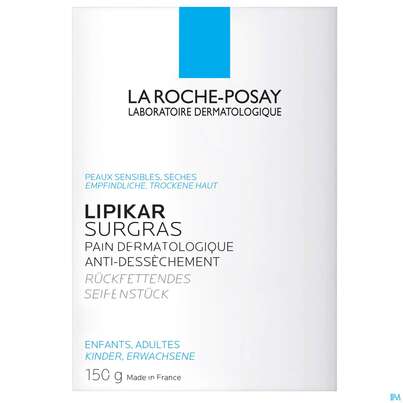 La Roche Posay Koerperpflege Lipikar/surgras Seifenstueck 150g, A-Nr.: 1609080 - 01