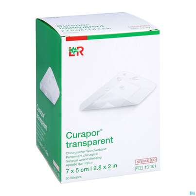 Wundverband Curapor Steril Transparent 5x 7cm 50st, A-Nr.: 2850211 - 05