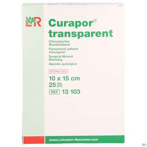 Wundverband Curapor Steril Transparent 10x 15cm 25st, A-Nr.: 2850240 - 01