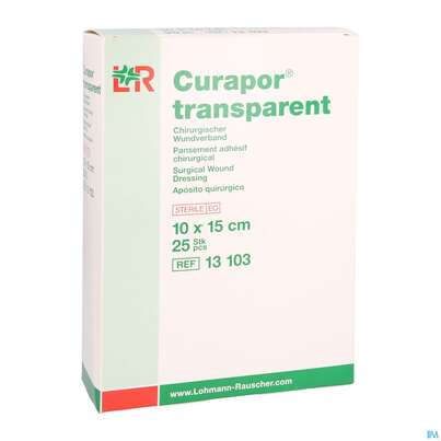 Wundverband Curapor Steril Transparent 10x 15cm 25st, A-Nr.: 2850240 - 03