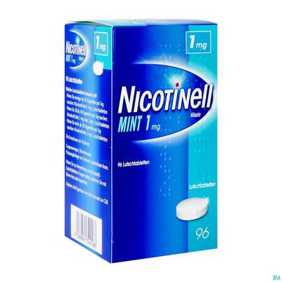 Nicotinell Lutschtabl Mint 1mg 96st, A-Nr.: 1342582 - 02