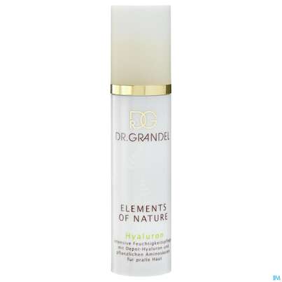 Sie sehen eine Packung Dr.grandel Elements Of Nature Hyaluron Nr.40524 50ml, Produktbild: 02 Dr.grandel Elements Of Nature Hyaluron Nr.40524 50ml, A-Nr.: 4084123 - 02