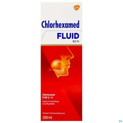 Chlorhexamed Fluid 0,1% 200ml, A-Nr.: 0713958 - 02