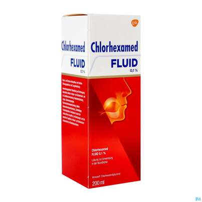 Chlorhexamed Fluid 0,1% 200ml, A-Nr.: 0713958 - 04