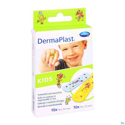 Wundpflaster Dermaplast Kids Strips 2 Groessen 20st, A-Nr.: 3041583 - 03