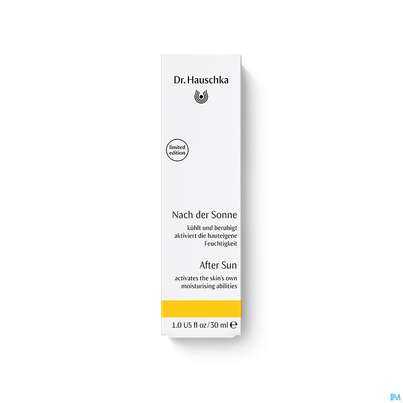 Sie sehen eine Packung Dr. Hauschka Nach Der Sonne 30ml Sondergröße, Produktbild: 01 Dr. Hauschka Nach Der Sonne 30ml Sondergröße, A-Nr.: 5602809 - 01