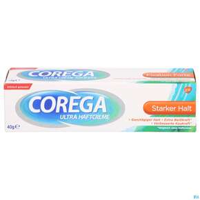 Corega Ultra Haftcreme Halt +versiegelung 40g, A-Nr.: 4870519 - 01