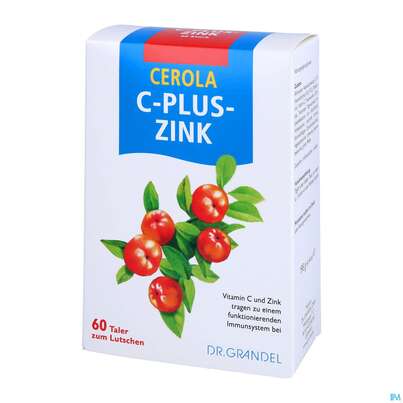 Vitamin C Cerola +zink Taler Dr.grandel Nr.13 60st, A-Nr.: 2701221 - 02