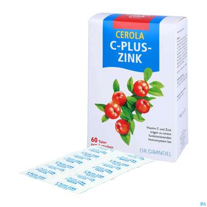 Vitamin C Cerola +zink Taler Dr.grandel Nr.13 60st, A-Nr.: 2701221 - 04