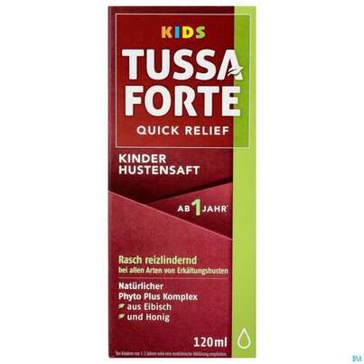 Tussaforte Saft Quick Relief Kids 120ml, A-Nr.: 5599183 - 01