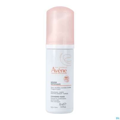 Sie sehen eine Packung Avene Basispflege Reinigungsschaum Mattierend Neu 50ml, Produktbild: 01 Avene Basispflege Reinigungsschaum Mattierend Neu 50ml, A-Nr.: 5724168 - 01
