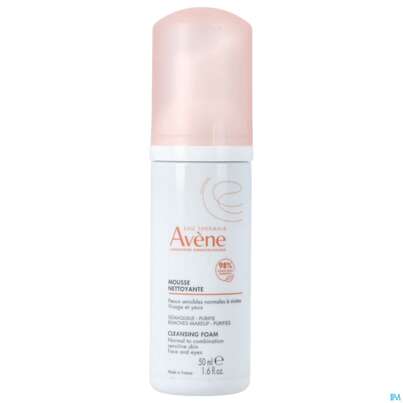 Sie sehen eine Packung Avene Basispflege Reinigungsschaum Mattierend Neu 50ml, Produktbild: 02 Avene Basispflege Reinigungsschaum Mattierend Neu 50ml, A-Nr.: 5724168 - 02