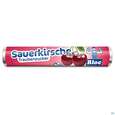Sie sehen eine Packung Bloc Traubenzucker Rollen Sauerkirsch 42g, Produktbild: 01 Bloc Traubenzucker Rollen Sauerkirsch 42g, A-Nr.: 0753277 - 01