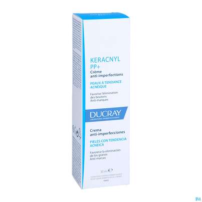 Sie sehen eine Packung Ducray Keracnyl Pp+ Creme Gegen Hautunreinheiten 30ml, Produktbild: 05 Ducray Keracnyl Pp+ Creme Gegen Hautunreinheiten 30ml, A-Nr.: 5564397 - 05