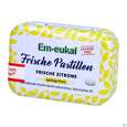 Sie sehen eine Packung Em-eukal Frische/pastillen Zuckerfrei Zitrone 20g, Produktbild: 02 Em-eukal Frische/pastillen Zuckerfrei Zitrone 20g, A-Nr.: 5275575 - 02