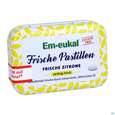 Sie sehen eine Packung Em-eukal Frische/pastillen Zuckerfrei Zitrone 20g, Produktbild: 03 Em-eukal Frische/pastillen Zuckerfrei Zitrone 20g, A-Nr.: 5275575 - 03