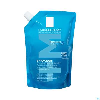 Sie sehen eine Packung La Roche Posay Effaclar Schaeumendes Reinigungsgel Refill 400ml, Produktbild: 02 La Roche Posay Effaclar Schaeumendes Reinigungsgel Refill 400ml, A-Nr.: 5381828 - 02