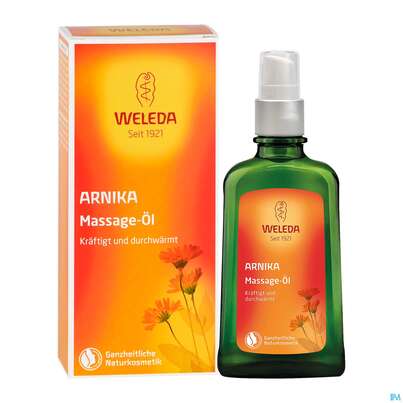 Sie sehen eine Packung Massage Oel -weleda +arnika 200ml, Produktbild: 07 Massage Oel -weleda +arnika 200ml, A-Nr.: 3621323 - 07
