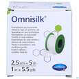 Sie sehen eine Packung Fixierpflaster Omnisilk 5mx 2,5cm 1st, Produktbild: 01 Fixierpflaster Omnisilk 5mx 2,5cm 1st, A-Nr.: 1566117 - 01