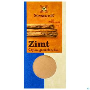 Sonnentor Gewuerz/bio Zimt Ceylon Gemahlen 00734 40g, A-Nr.: 3391001 - 01