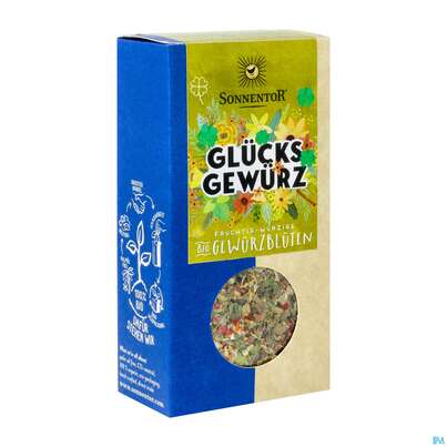 Sonnentor Gewuerzbluetenzubereitung Bio Glueck Packung 00739 35g, A-Nr.: 3309867 - 02