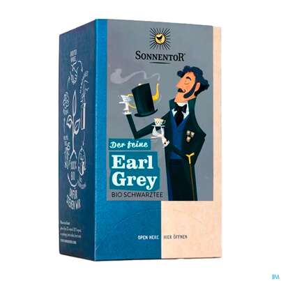 Sonnentor Schwarztee Bio Earl Grey 02218 18st, A-Nr.: 4307801 - 05