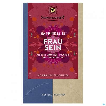 Sonnentor Tee/bio Happiness Is Tee Frau Sein 02579 18st, A-Nr.: 4803061 - 02