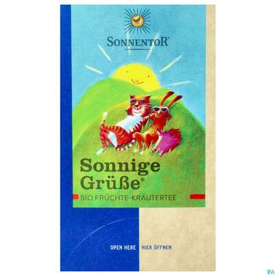 Sonnentor Tee/bio Sonnige Gruesse 02533 18st, A-Nr.: 3574894 - 01