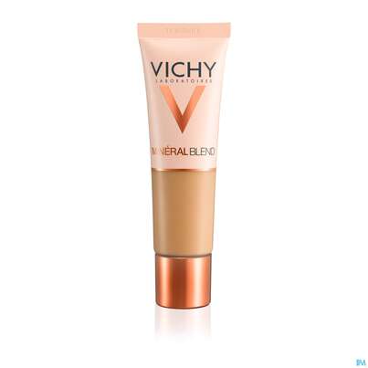 Sie sehen eine Packung Vichy Mineralblend Fluid 12 Sienna 30ml, Produktbild: 03 Vichy Mineralblend Fluid 12 Sienna 30ml, A-Nr.: 5045243 - 03