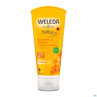 Weleda Calendula Waschlotion +shampoon 200ml, A-Nr.: 3190395 - 05
